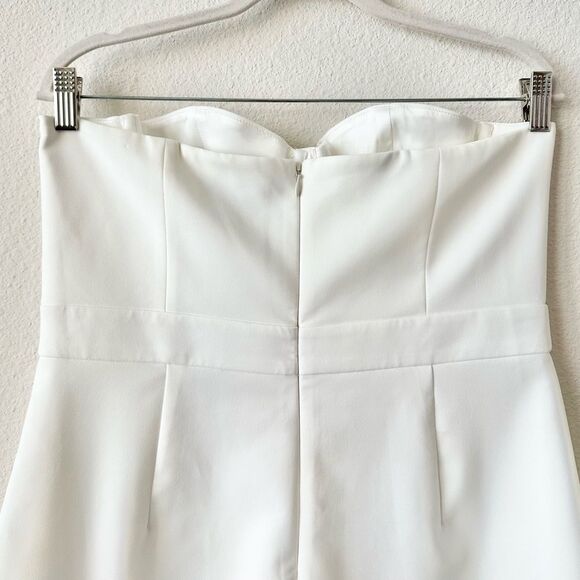 NWT Michael Costello x Revolve Karina Romper in White Size Large - Picture 6 of 9